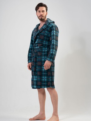 Man Silver Pine Dressing Gown Man Silver Pine Dressing Gown