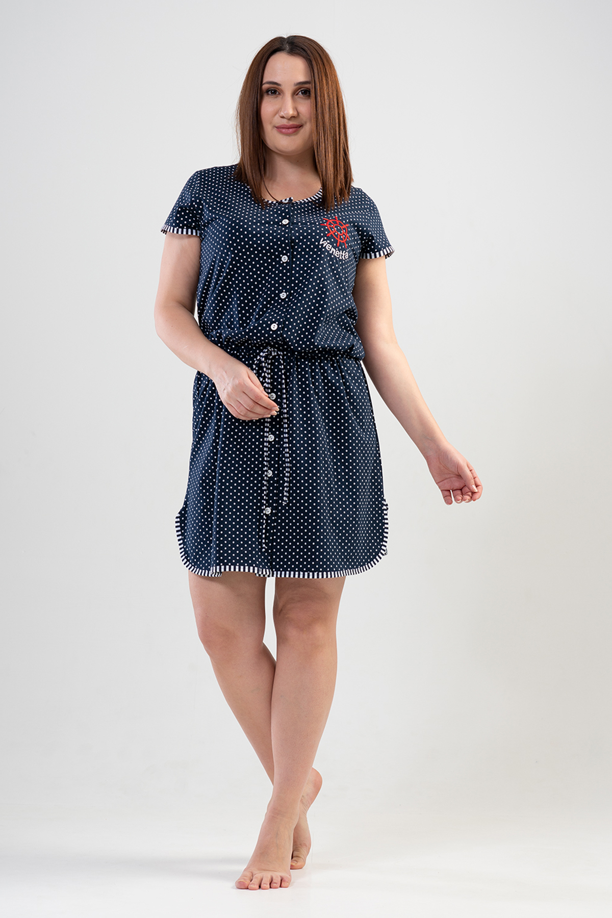 Woman XXL Marine Tunic Woman XXL Marine Tunic