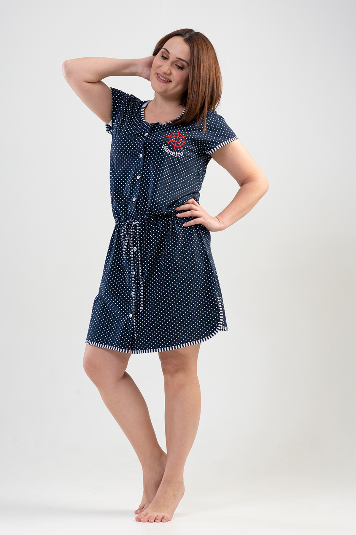 Woman XXL Marine Tunic Woman XXL Marine Tunic