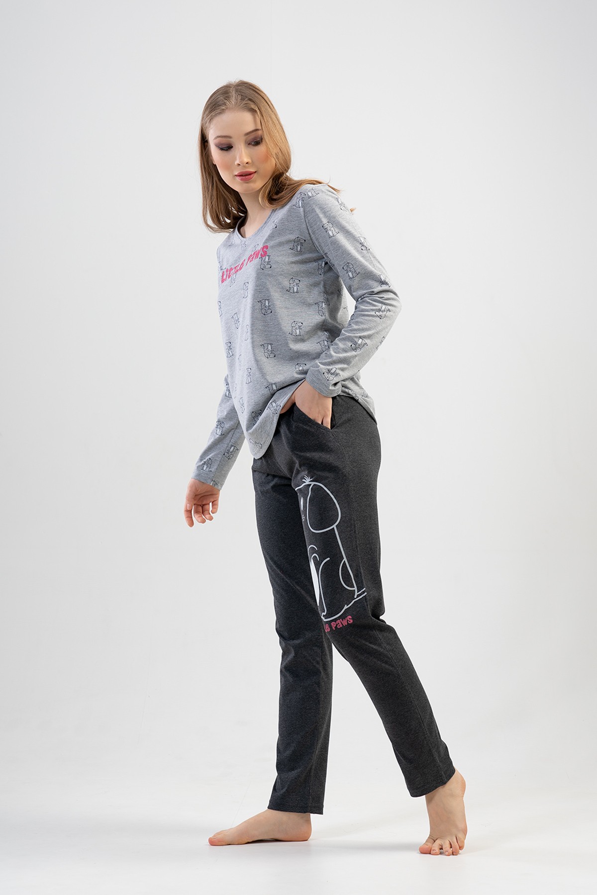 Woman Little Pyjama Set Woman Little Pyjama Set