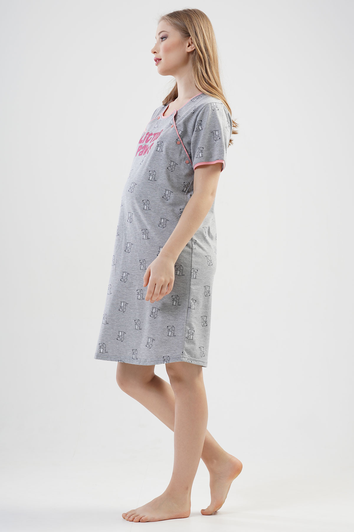 Woman Little Paws Pregnant Tunic Woman Little Paws Pregnant Tunic