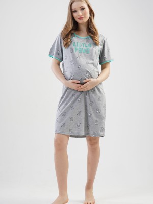 Woman Little Paws Pregnant Tunic Woman Little Paws Pregnant Tunic