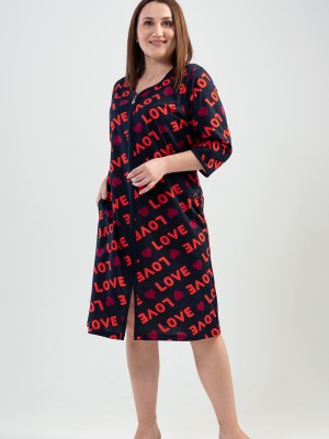 Woman Big Size Love You Homedress Woman Big Size Love You Homedress