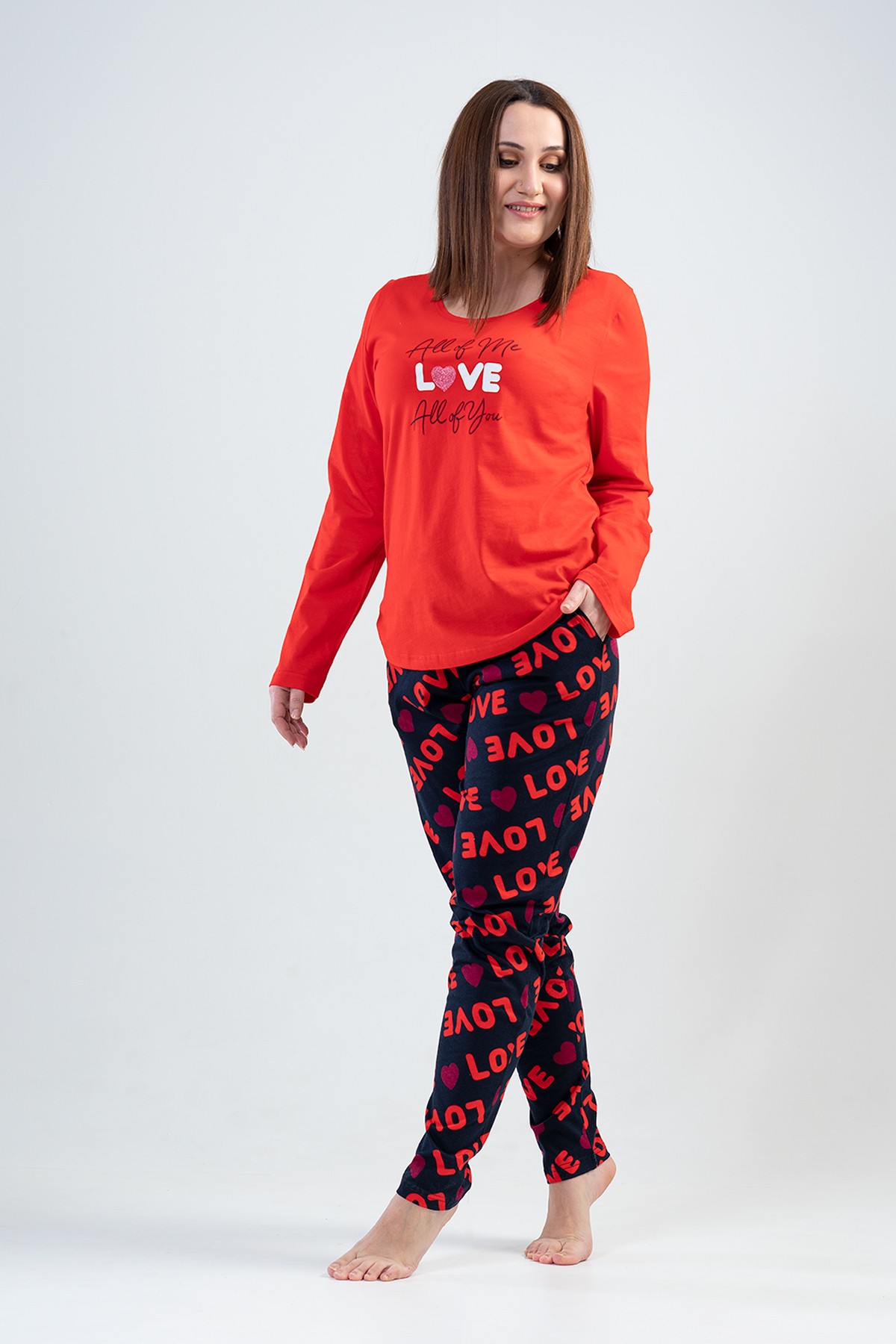 Woman XXL Loves Pyjama Set Woman XXL Loves Pyjama Set