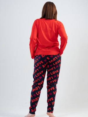 Woman XXL Loves Pyjama Set Woman XXL Loves Pyjama Set