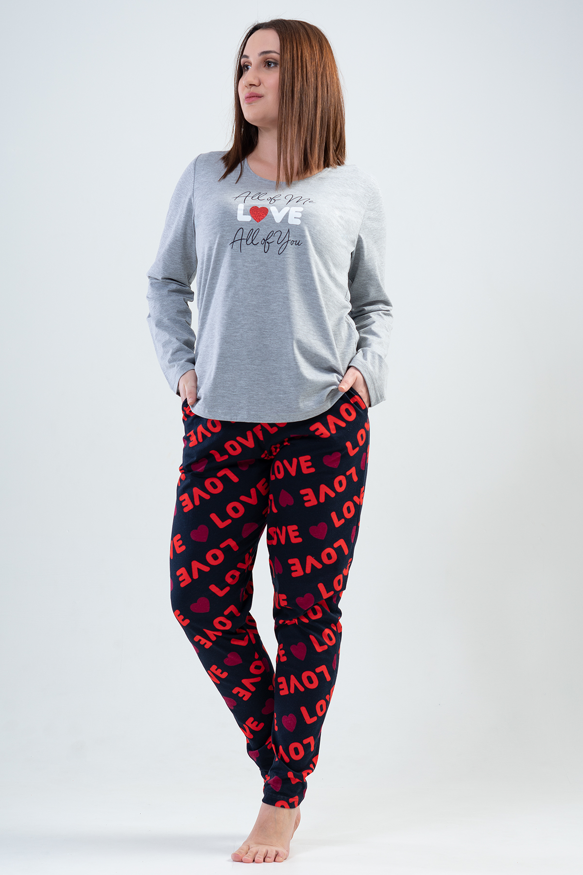 Woman XXL Loves Pyjama Set Woman XXL Loves Pyjama Set