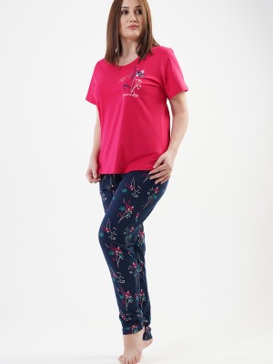 Woman Big Size Paradise Pyjama Set Woman Big Size Paradise Pyjama Set