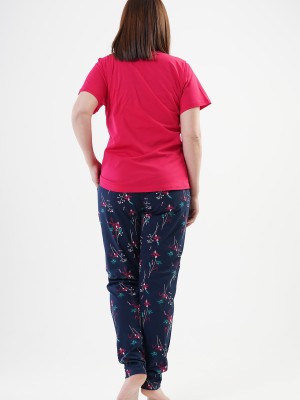 Woman Big Size Paradise Pyjama Set Woman Big Size Paradise Pyjama Set
