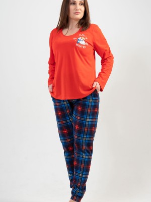 Woman Big Size Winter Pyjama Set Woman Big Size Winter Pyjama Set