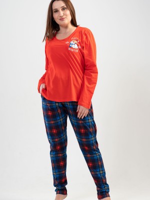 Woman Big Size Winter Pyjama Set Woman Big Size Winter Pyjama Set