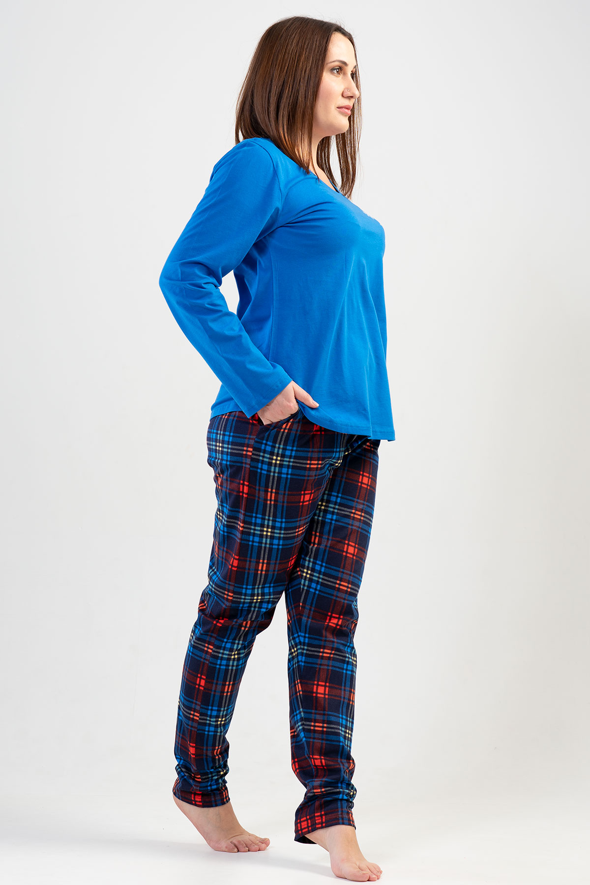 Woman Big Size Winter Pyjama Set Woman Big Size Winter Pyjama Set