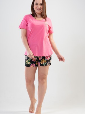 Woman Big Size Notice Short Set Woman Big Size Notice Short Set