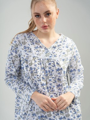 Woman Grandma Peony Nightgown Woman Grandma Peony Nightgown