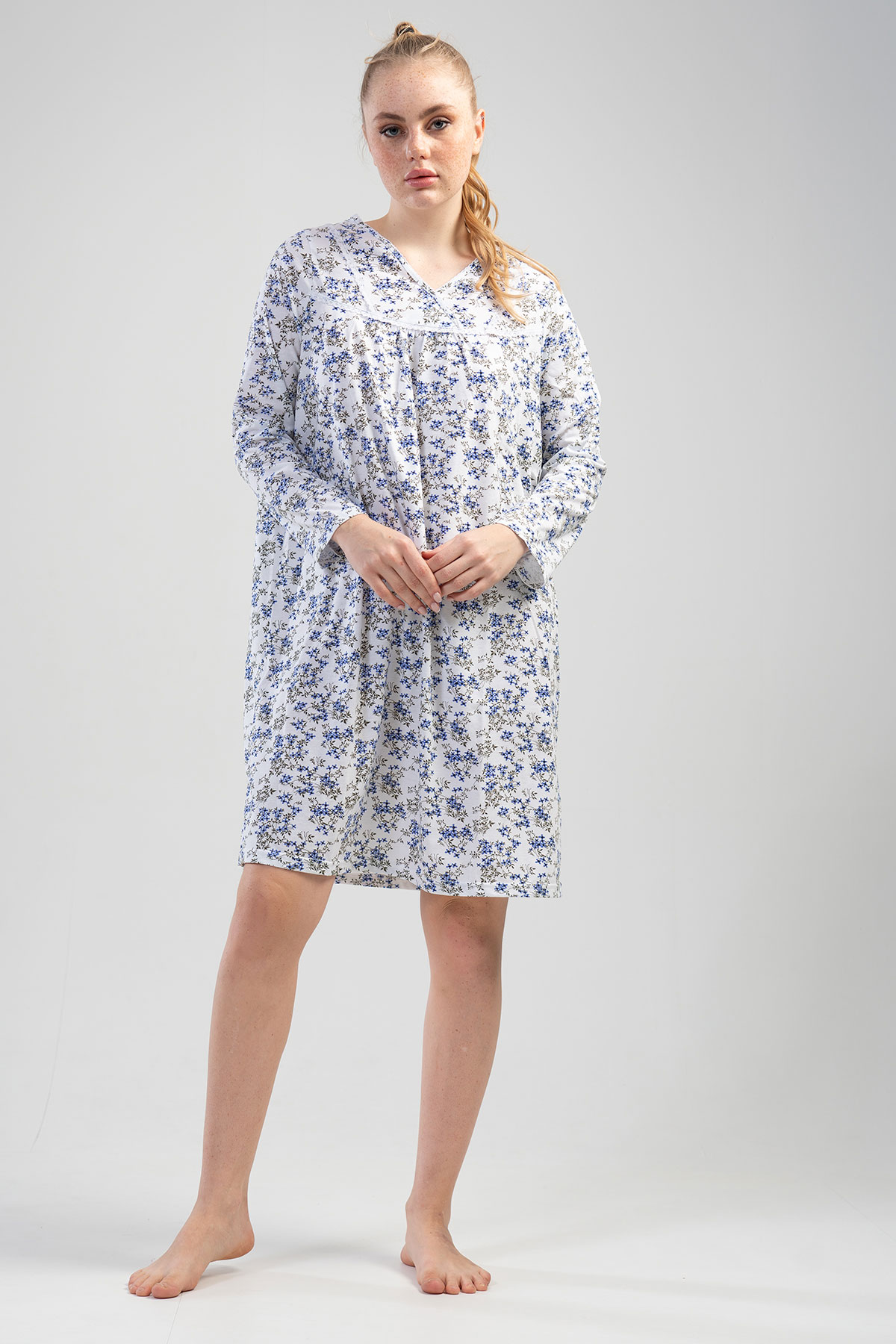 Woman Grandma Peony Nightgown Woman Grandma Peony Nightgown