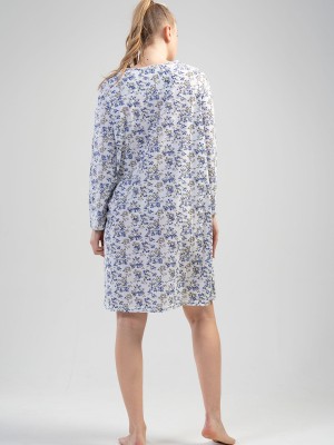 Woman Grandma Peony Nightgown Woman Grandma Peony Nightgown