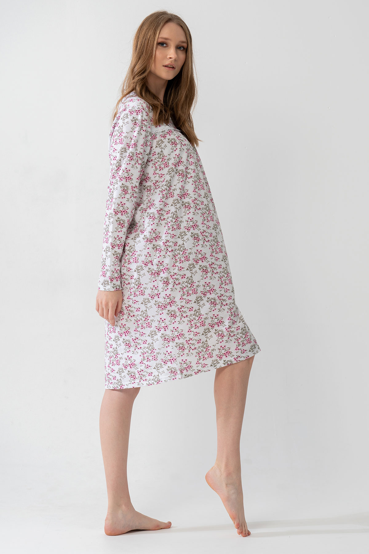 Woman Grandma Peony Nightgown Woman Grandma Peony Nightgown