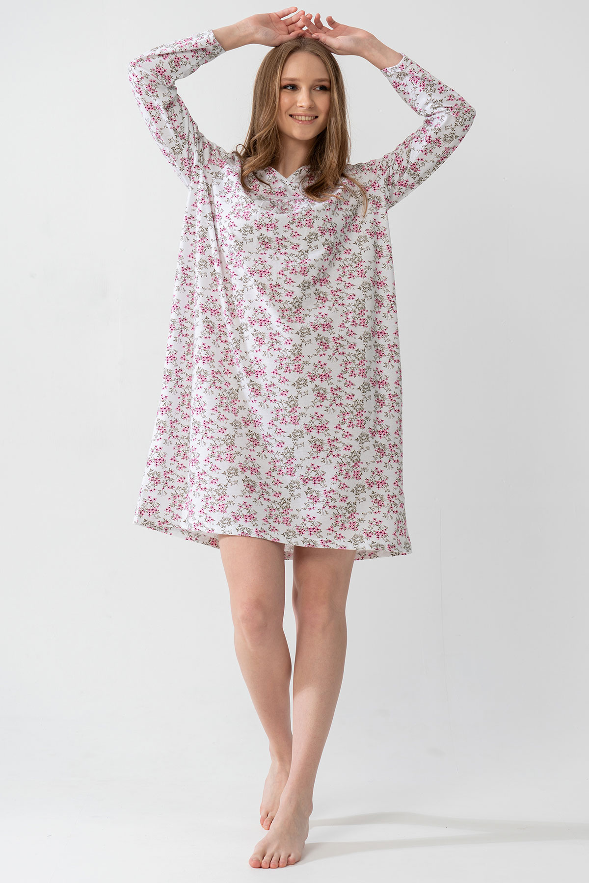 Woman Grandma Peony Nightgown Woman Grandma Peony Nightgown