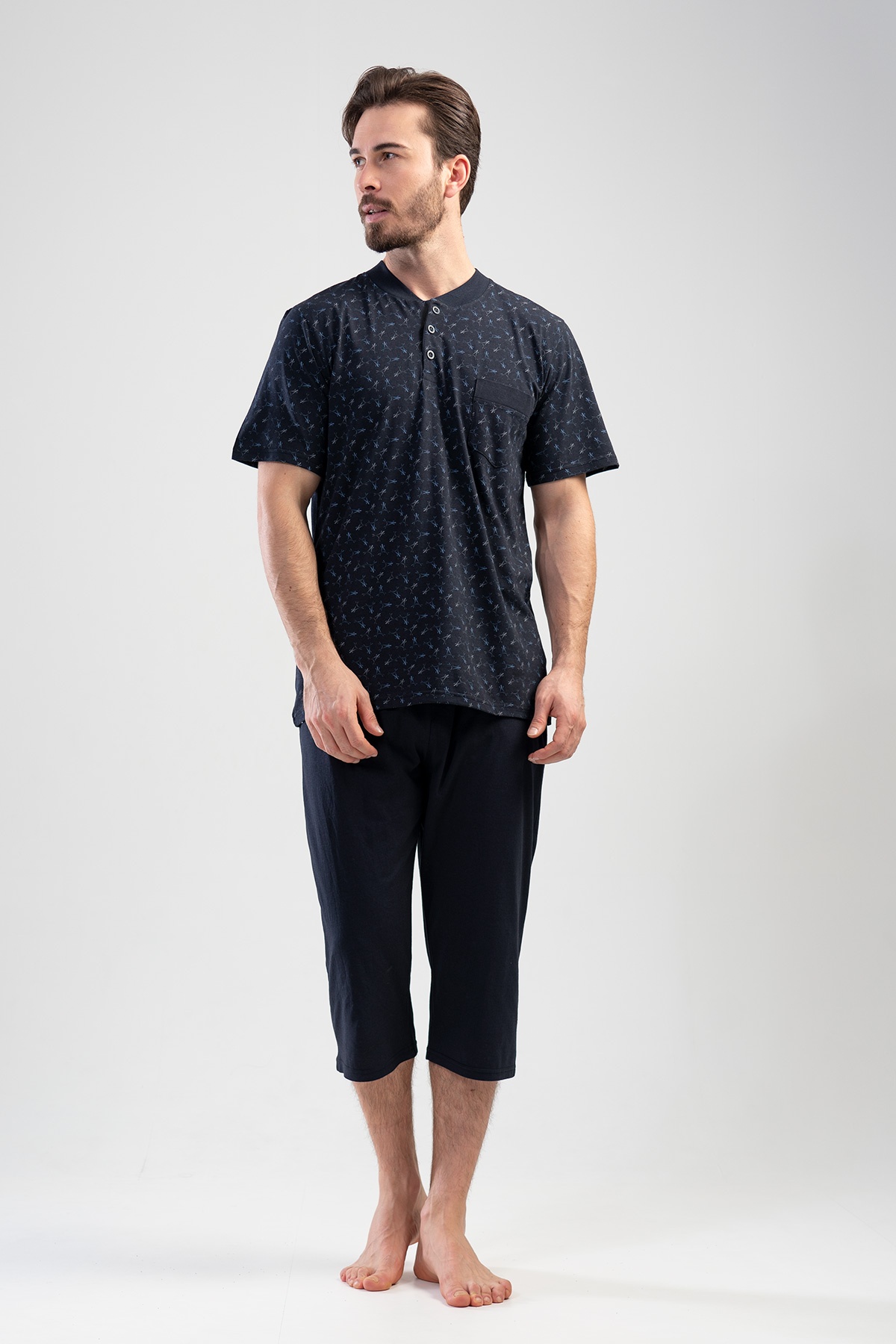 Man Big Size Rena Capri Set Man Big Size Rena Capri Set