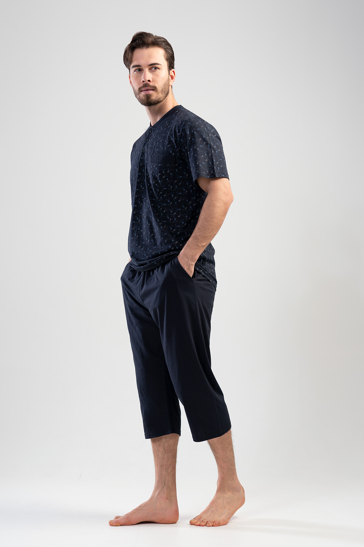 Man Big Size Rena Capri Set Man Big Size Rena Capri Set