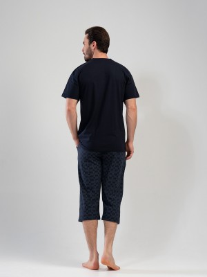 Man Tena Short Sleeve Capri Set Man Tena Short Sleeve Capri Set