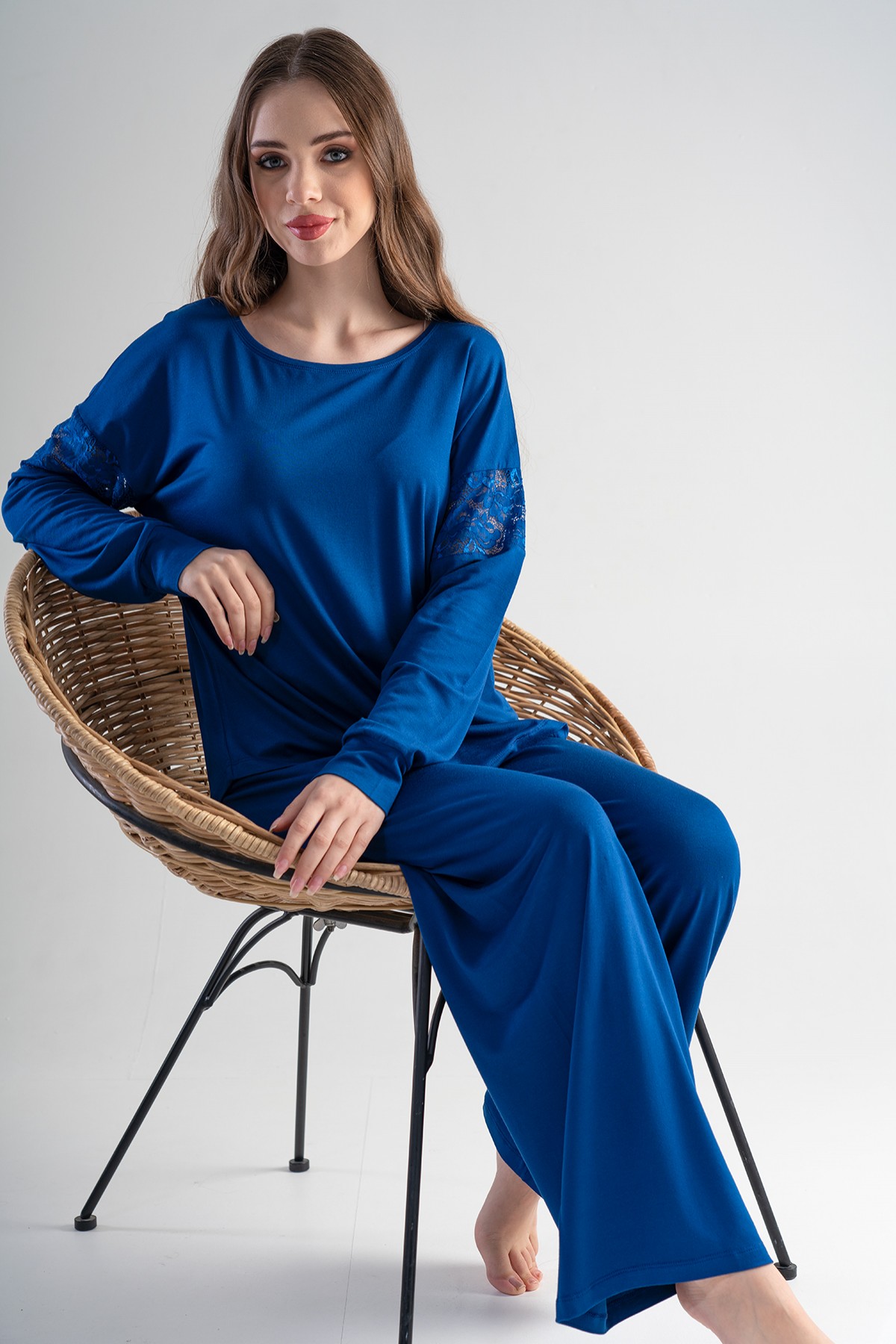 Woman Viscon Mane Pyjama Set Woman Viscon Mane Pyjama Set
