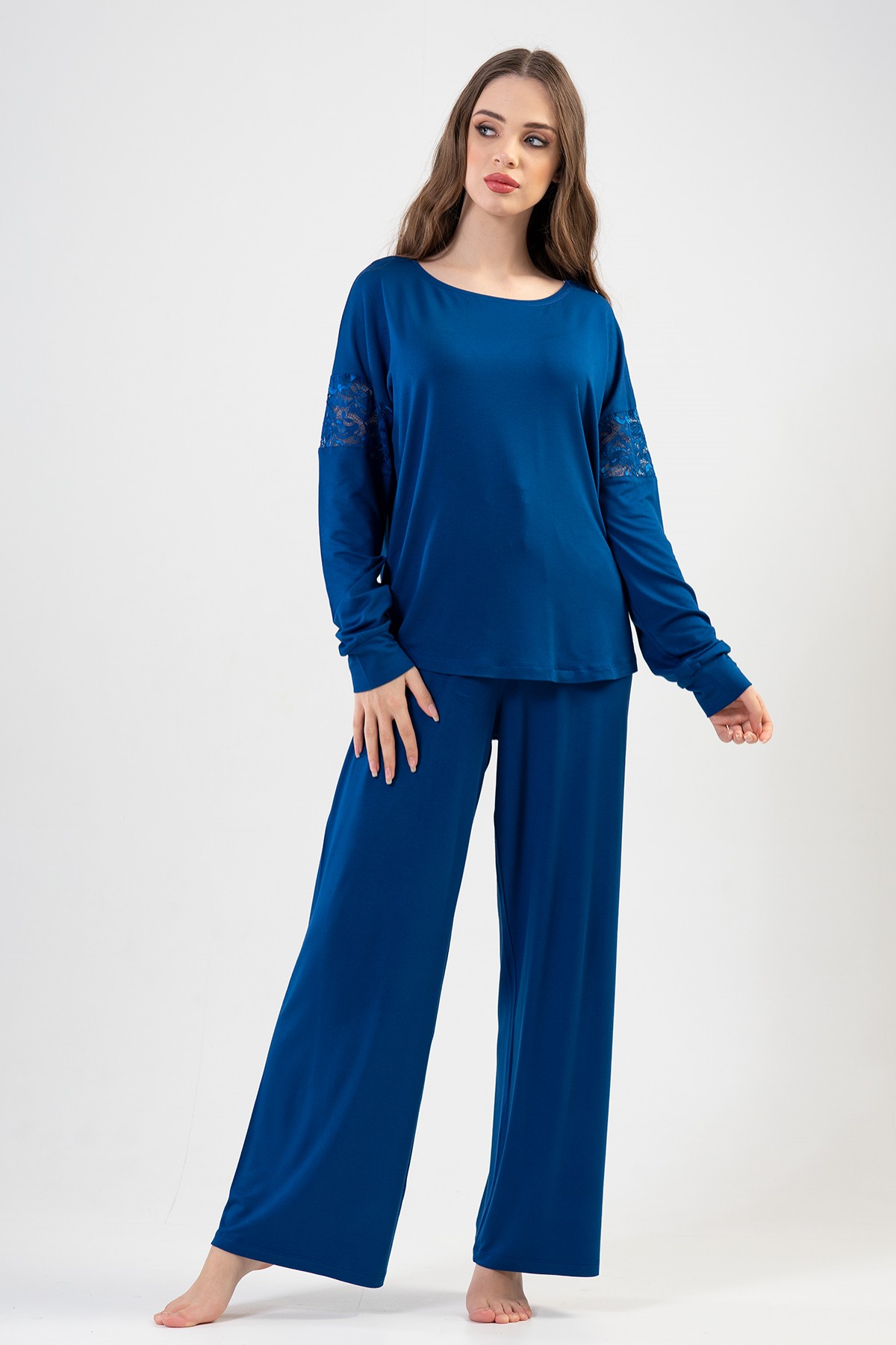 Woman Viscon Mane Pyjama Set Woman Viscon Mane Pyjama Set