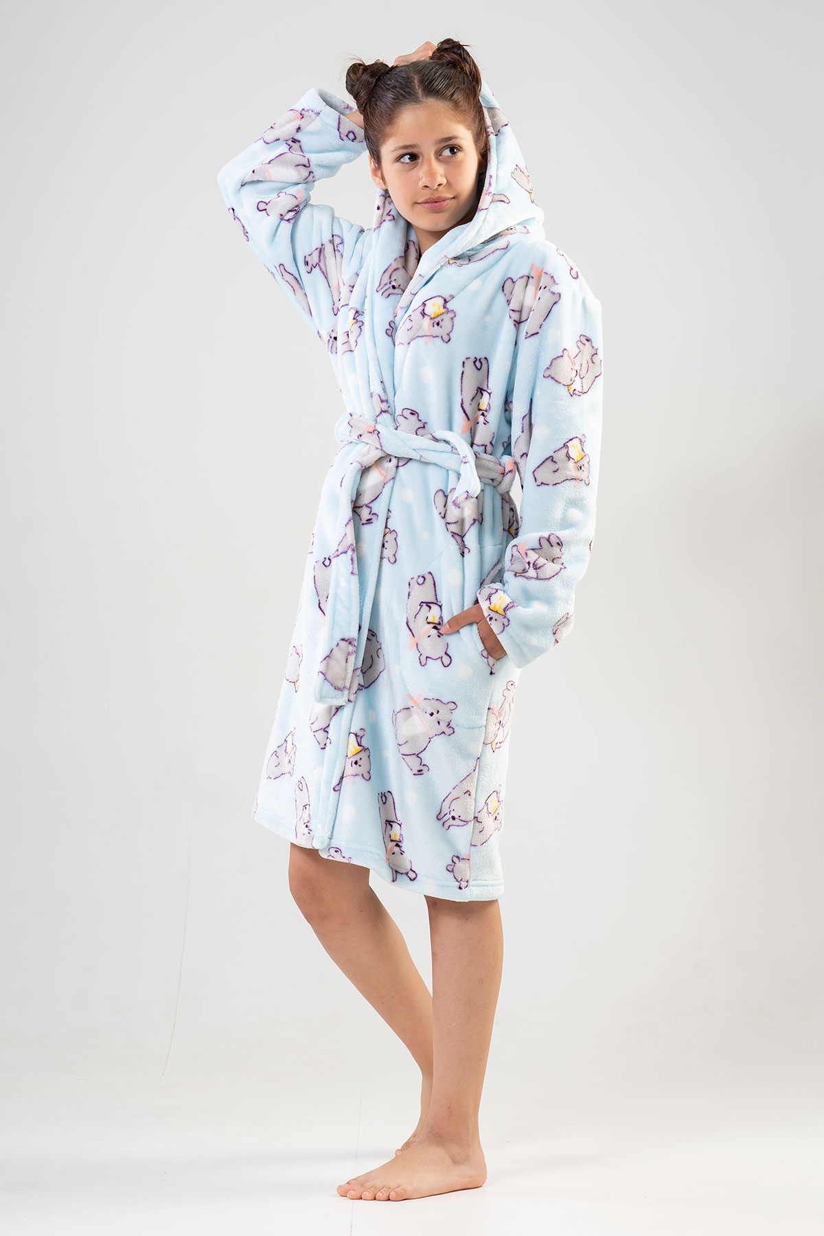 Kids' Girl Sante Dressing Gown Kids' Girl Sante Dressing Gown