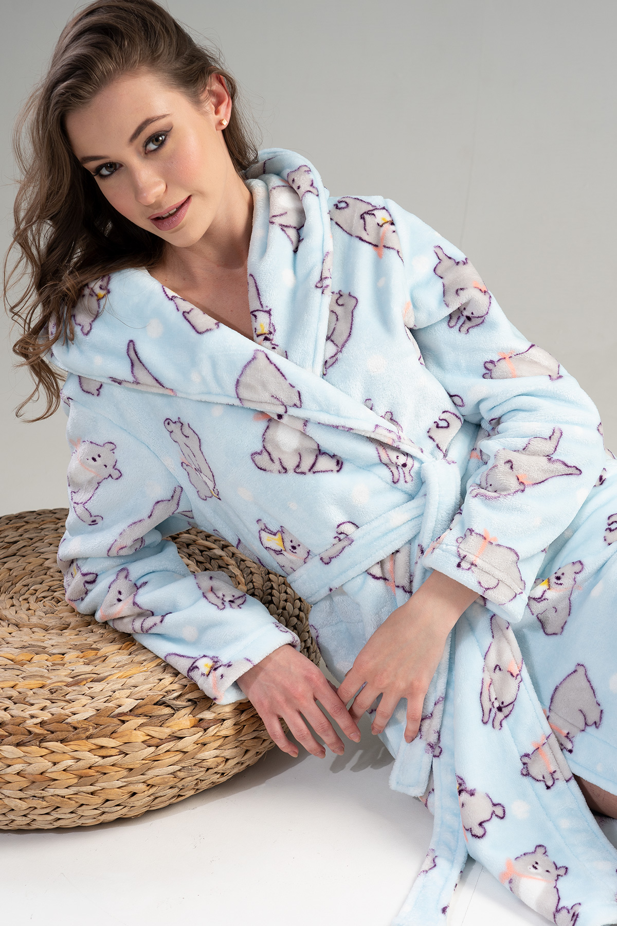Woman Crystal Dressing Gown Woman Crystal Dressing Gown