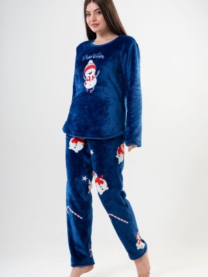 Woman Soft Christmas Pyjama Set Woman Soft Christmas Pyjama Set