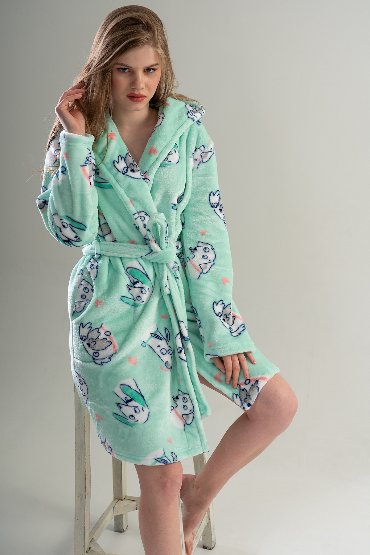 Woman Crazy Dressing Gown Woman Crazy Dressing Gown