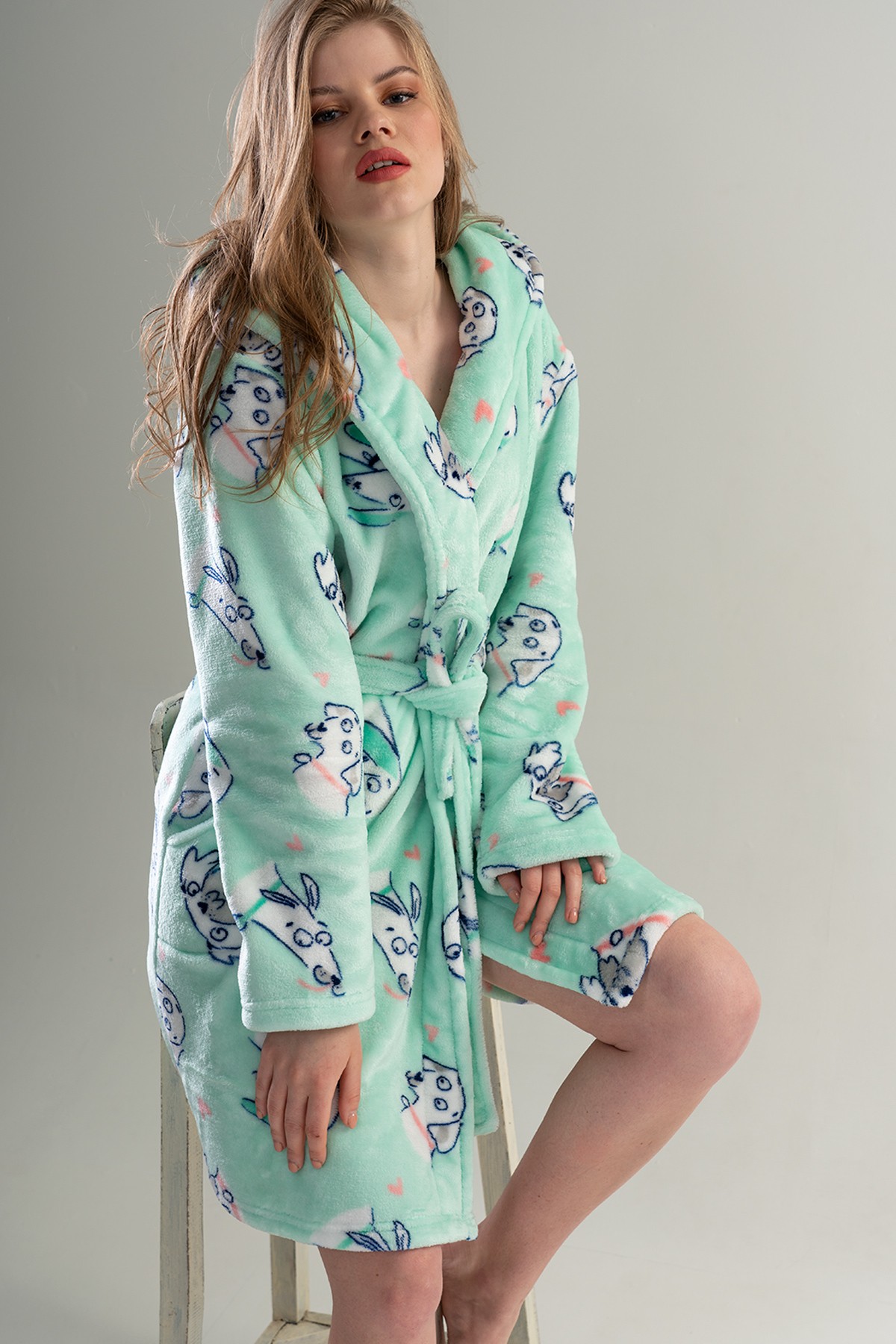 Woman Crazy Dressing Gown Woman Crazy Dressing Gown