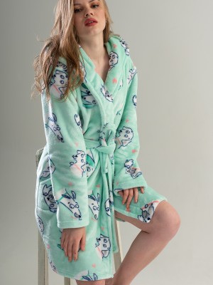 Woman Crazy Dressing Gown Woman Crazy Dressing Gown