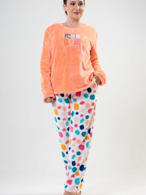 Woman Big Size Rainbow Pyjama Set Woman Big Size Rainbow Pyjama Set