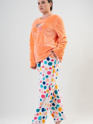 Woman Big Size Rainbow Pyjama Set Woman Big Size Rainbow Pyjama Set