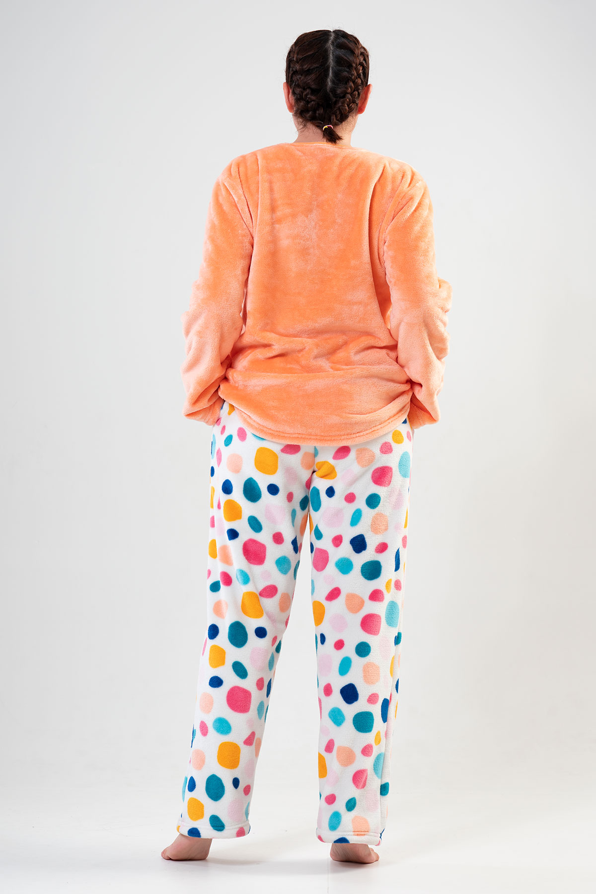Woman Big Size Rainbow Pyjama Set Woman Big Size Rainbow Pyjama Set