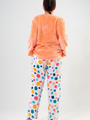 Woman Big Size Rainbow Pyjama Set Woman Big Size Rainbow Pyjama Set