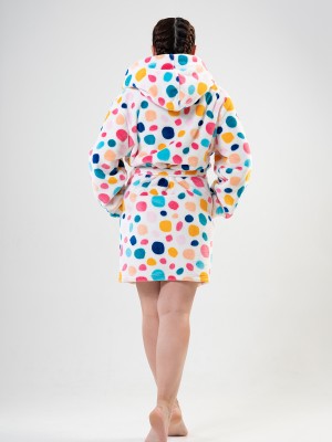 Woman Big Size Colorly Dressing Gown Woman Big Size Colorly Dressing Gown