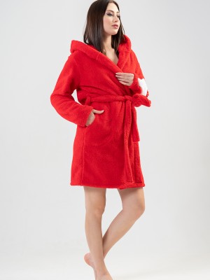 Woman Welsoft Christmas Dressing Gown Woman Welsoft Christmas Dressing Gown