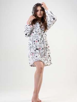 Woman Pure Dressing Gown Woman Pure Dressing Gown