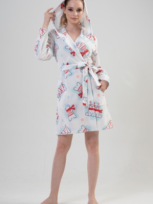 Woman Fleece Winter Dressing Gown Woman Fleece Winter Dressing Gown