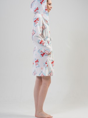 Woman Fleece Winter Dressing Gown Woman Fleece Winter Dressing Gown