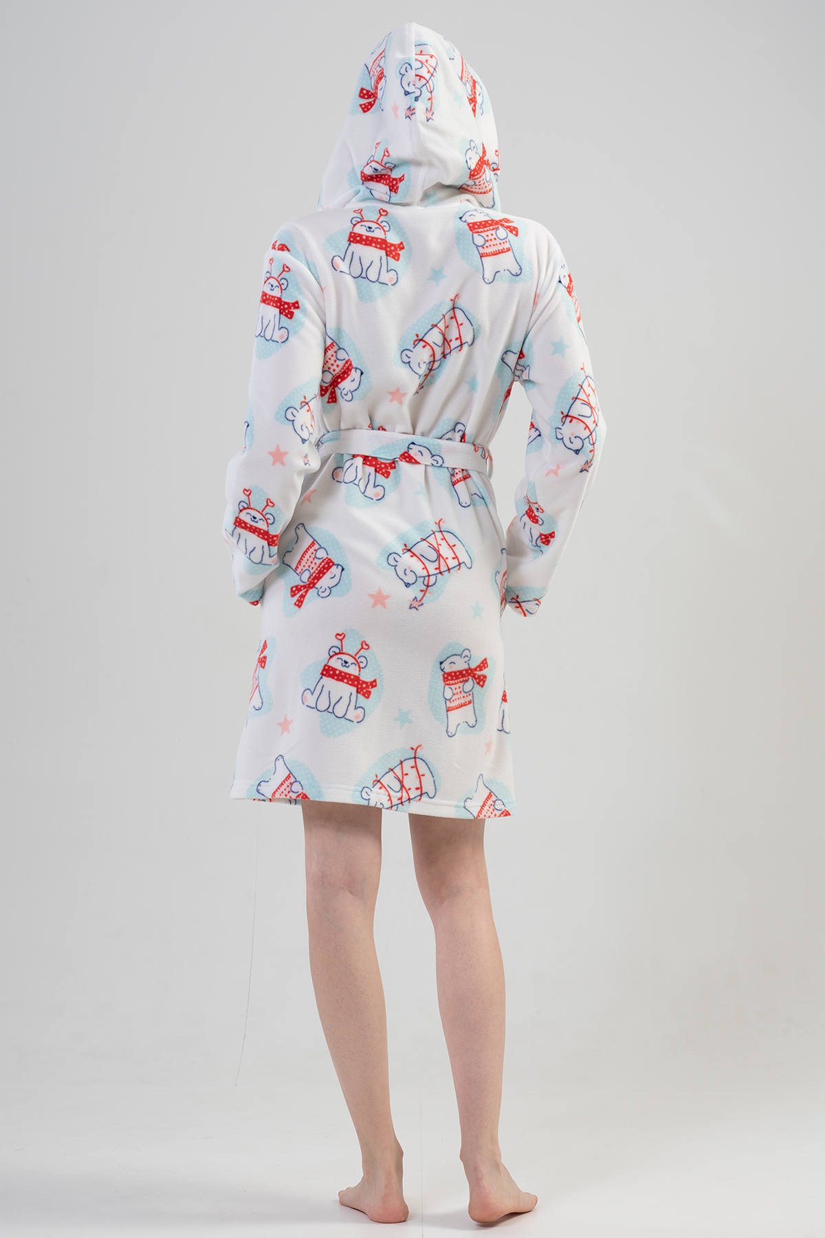 Woman Fleece Winter Dressing Gown Woman Fleece Winter Dressing Gown