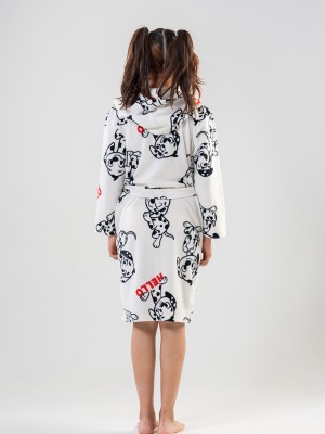 Kids' Girl Sweet Dog Dressing Gown Kids' Girl Sweet Dog Dressing Gown