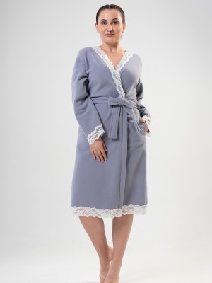 Woman XXL Lace Dressing Gown Woman XXL Lace Dressing Gown
