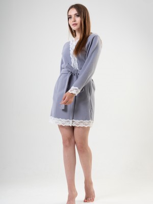 Woman Lace Dressing Gown Woman Lace Dressing Gown