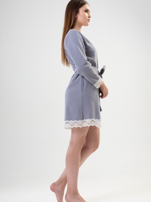 Woman Lace Dressing Gown Woman Lace Dressing Gown