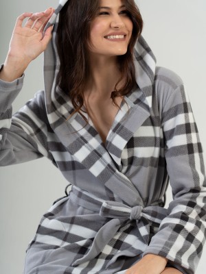 Woman Hoodie Dressing Gown Woman Hoodie Dressing Gown