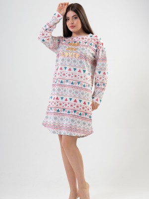 Woman Christmas Concept Tunic Woman Christmas Concept Tunic