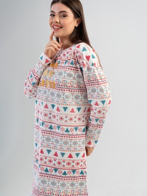 Woman Christmas Concept Tunic Woman Christmas Concept Tunic