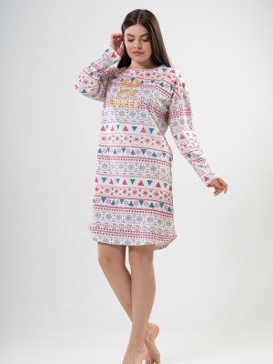 Woman Christmas Concept Tunic Woman Christmas Concept Tunic